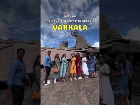 ✅Perfect 2 days Itinerary for “Varkala Backpacking trip 🏖️” DM for booking link 🌟