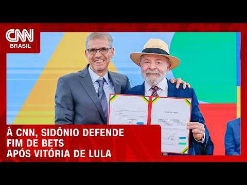 À CNN, Sidônio nega pressão e defende fim das bets após vitória de Lula | BASTIDORES CNN
