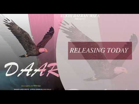 DAAR(OFFICIAL AUDIO) JASS SROYE | SUKHI BALRAN WALA |LATEST PUNJABI SONGS