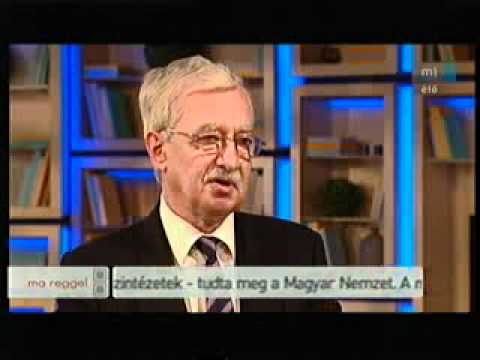 Lukács Tamás az M1 Ma reggelben 2012-04-24