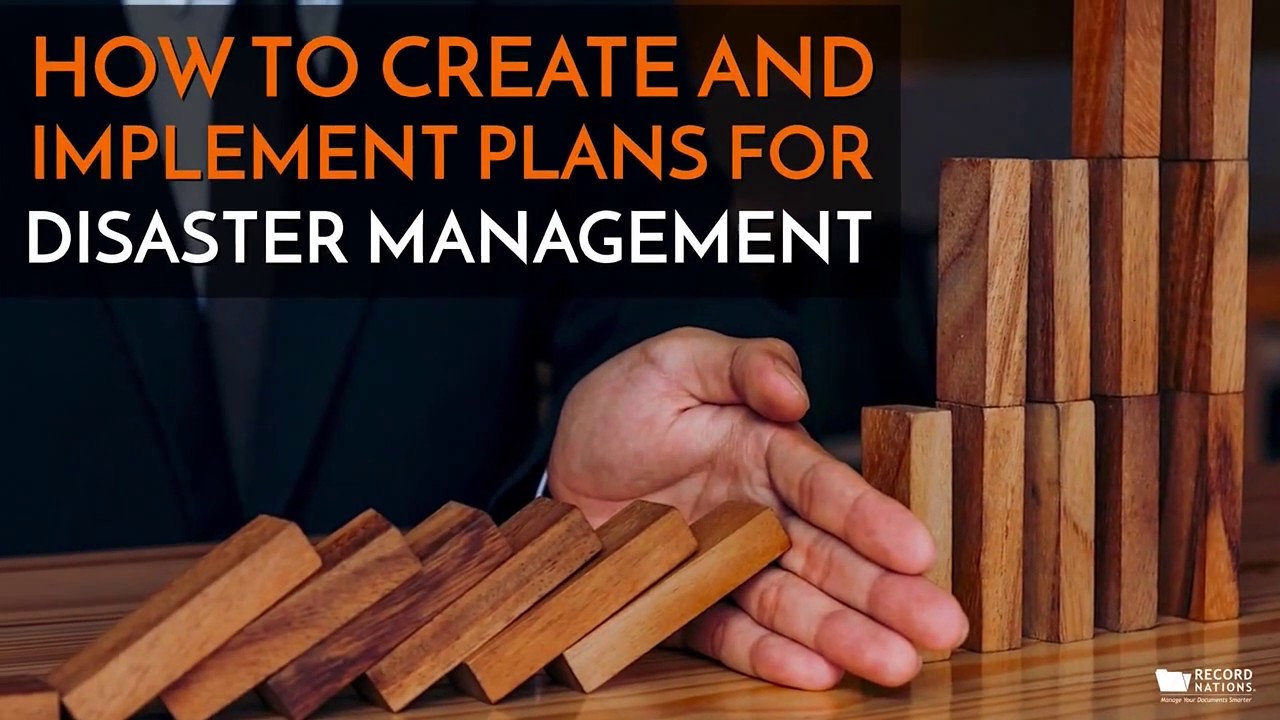 How to Create and Implement Disaster Management Plans