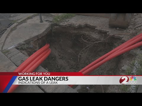 What to do if you notice a natural gas leak