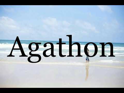 How To Pronounce Agathon🌈🌈🌈🌈🌈🌈Pronunciation Of Agathon