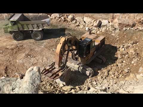 Caterpillar 5090B Shovel Excavator Loading Dumpers - Kivos Ate