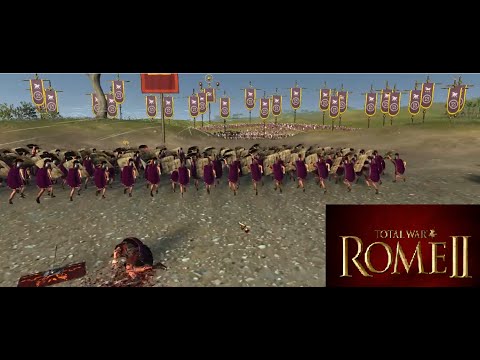 Rome Total War 2: 4000 Archers vs 800 Elite Praetorian Guards [1080p]
