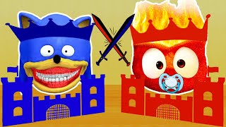 How The War Between Lil Sonic Tapes And Anger Lil Kingdom Will End   | Gmod Nextbots