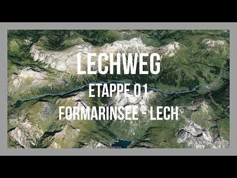 Lechweg | Etappe 01 | Formarinsee - Lech | Wandern am Lech | GPS-Track