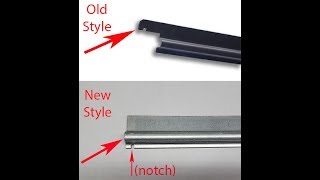 Hon Replacement Hanging File Rails File Bars Old vs New Lateral Side to Side for Hon Filing Cabinets