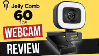 Jelly Comb 60FPS W15 Ring Light StreamCam Pro 1080p Webcam - Unboxing, Setup and Video Test!