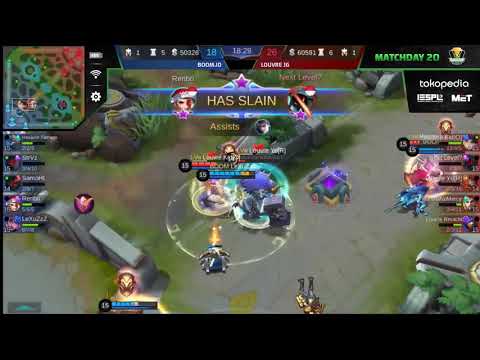 HIGHLIGHTS! MLBB BOOM.ID VS LOUVRE JG - TBOF IESPL