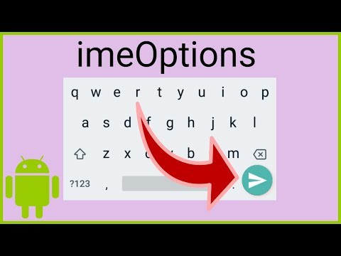 How to Change the Input Method Action Android Studio Tutorial
