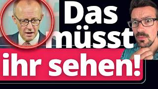 Merz erlebt einen Total-Ausfall als es um GIEßEN GEHT!