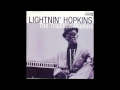 lightnin' hopkins,Trouble in mind