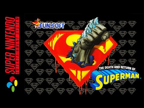 [Longplay] SNES - The Death and Return of Superman (4K, 60FPS)