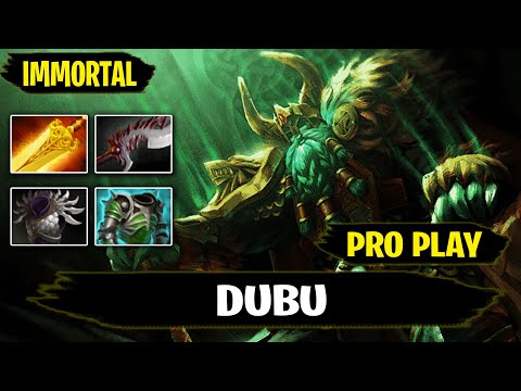 DuBu [Wraith King] IMMORTAL Pro Gameplay DotA 2