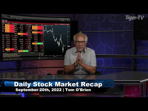 September 20th, Daily Market Recap - 2022