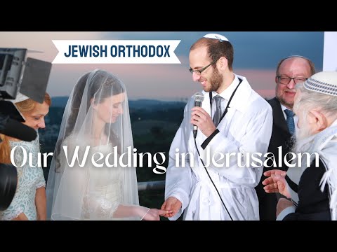 OUR ORTHODOX ISRAELI JEWISH WEDDING CLIP | JERUSALEM HILLS