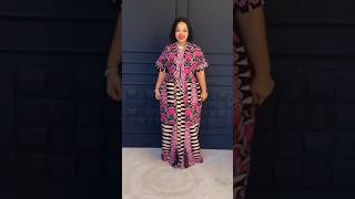 Kitenge boubou dress style #zamakalefashion #africanfashion #africanfashiondresses #africanclothing