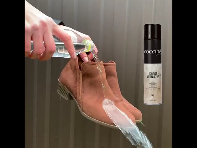 Чоботи жіночі шкіряні байка хутро 592641 Чорний Спрей водовідштовхувач 580536 Coccine Water Stop Прозорий