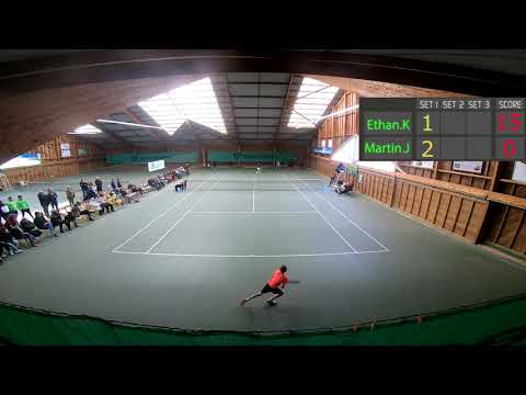 Ethan (5/6) vs Martin (5/6) - Final Tournoi International du Vexin-Thelle  - 1er set - 05/02/2020