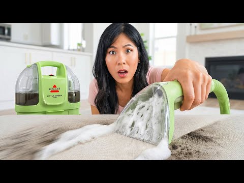 I Tested this Viral Little Green CLEANING MACHINE!