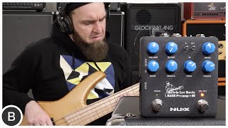 Video thumbnail for NUX [Melvin Lee Davis] BASS PREAMP & DI by BassTheWorld.com