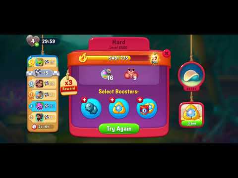 Fishdom Ads Mini Game - NEW Hard Level 6500 - Save The Fish #fishdom