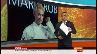 Kei Kobayashi (first Japanese) Michelin winner (France) - BBC News - 29th January 2020