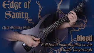 Edge Of Sanity - Bleed Instrumental Cover (Guitar Playthrough + Tabs)