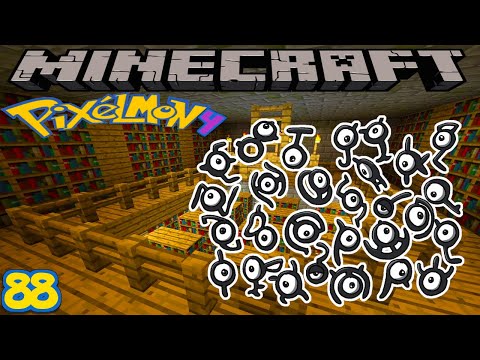 PIXELMON SURVIVAL LET'S PLAY! - "UNOWN HUNTING" - EPISODE 88 - MINECRAFT POKEMON MOD