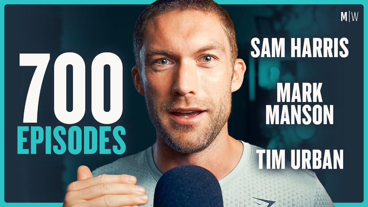 16 Lessons From 700 Episodes - Sam Harris, Mark Manson & Tim Urban