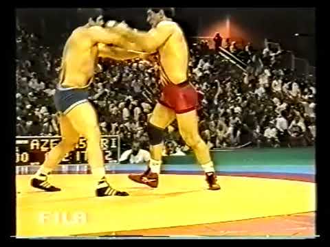 Олимпийские игры-1996 Атланта США 100 кг Давуд Магомедов (Азербайджан)-Аббас Джадиди (Иран)