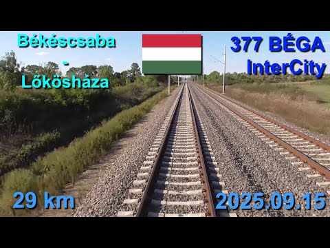 Route Békéscsaba-Kétegyháza-Lőkösháza, 377 BÉGA IC (Budapest.Keleti-Timișoara Nord)