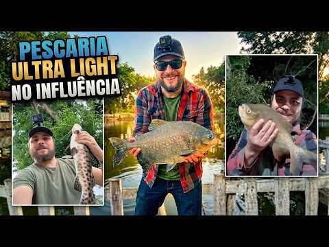 Equipamento Leve, Emoção Gigante! Pesca Ultra Light no Pesqueiro Influência em Dracena/SP