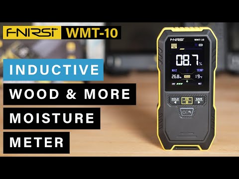 FNIRSO WMT-10 ⭐ WOOD / PLASTER / CONCRETE & MORE MOISTURE METER