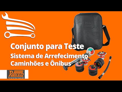 Conjunto para Teste do Sistema de Arrefecimento de Caminhões e Ônibus - Vídeo