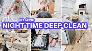🌙NIGHT TIME DEEP CLEAN WITH ME | AFTER DARK SPEED CLEANING MOTIVATION | HOMEMAKER | JAMIE'S JOURNEY