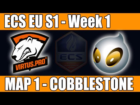 Virtus.Pro vs Dignitas | Map 1 (Cobblestone) | Week 1 ECS EU Season 1 2016