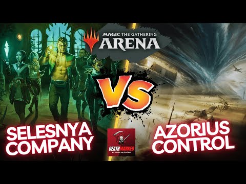 #MTGArena Explorer Ranked Grind Gameplay Selesnya Company VS Azorius Control - A Tough One