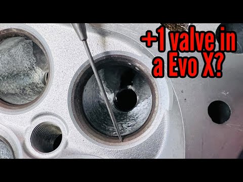 Installing oversized valves in an EVO X? Watch this first!