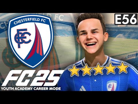THIS WONDERKID IS REVOLUTIONARY!!! | FC 25 YOUTH ACADEMY CAREER MODE EP56 | CHESTERFIELD