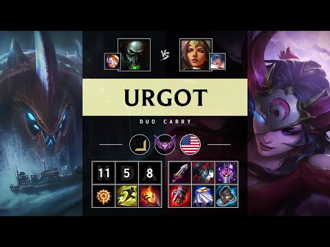 Urgot ADC vs Sivir - NA Master Patch 25.16