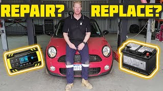 How to remove, replace and program the battery on your Mini R56.