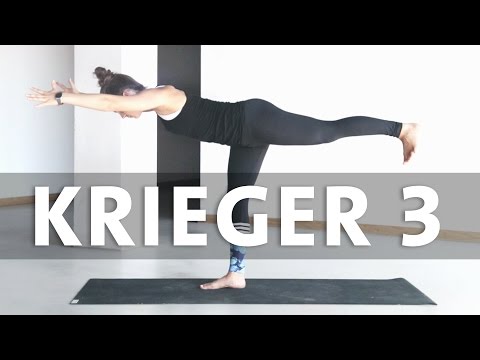 Yoga Anfänger | Krieger 3 Asana lernen | Virabhadrasana 3