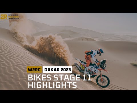 Bikes Top moments - Stage 11 - #Dakar2023 - #W2RC