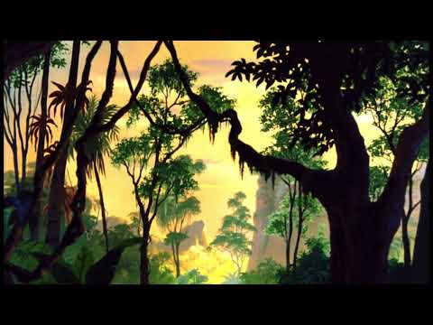 The Jungle Book (1967) - The Bare Necessities(Reprise) [UHD]