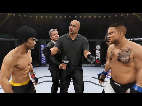 Bruce Lee vs. Kim Jong (EA Sports UFC 2)