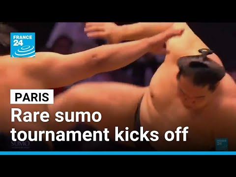 'Must-see event', rare sumo tournament kicks off in Paris