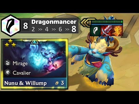 8 Dragonmancer 3 Star NUNU 1vs9 | FREE ELO TFT SET 7.5