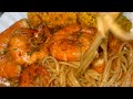 Spicy Shrimp Boil Noodles Easy Seafood Boil Noodle Recipe